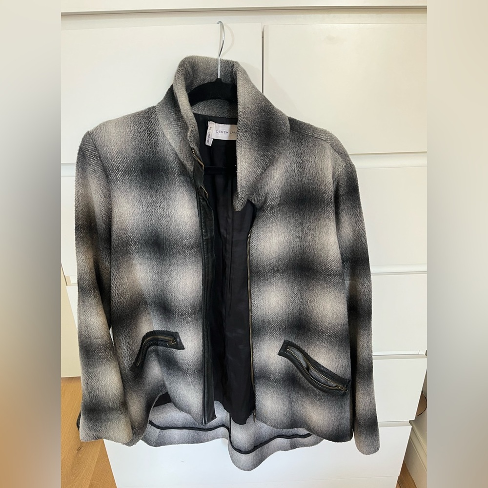 Derek Lam 10 Crosby plaid jacket